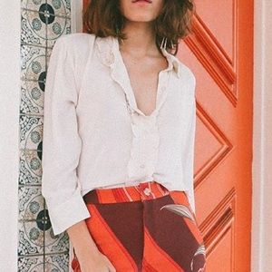 The Esther blouse in vanilla